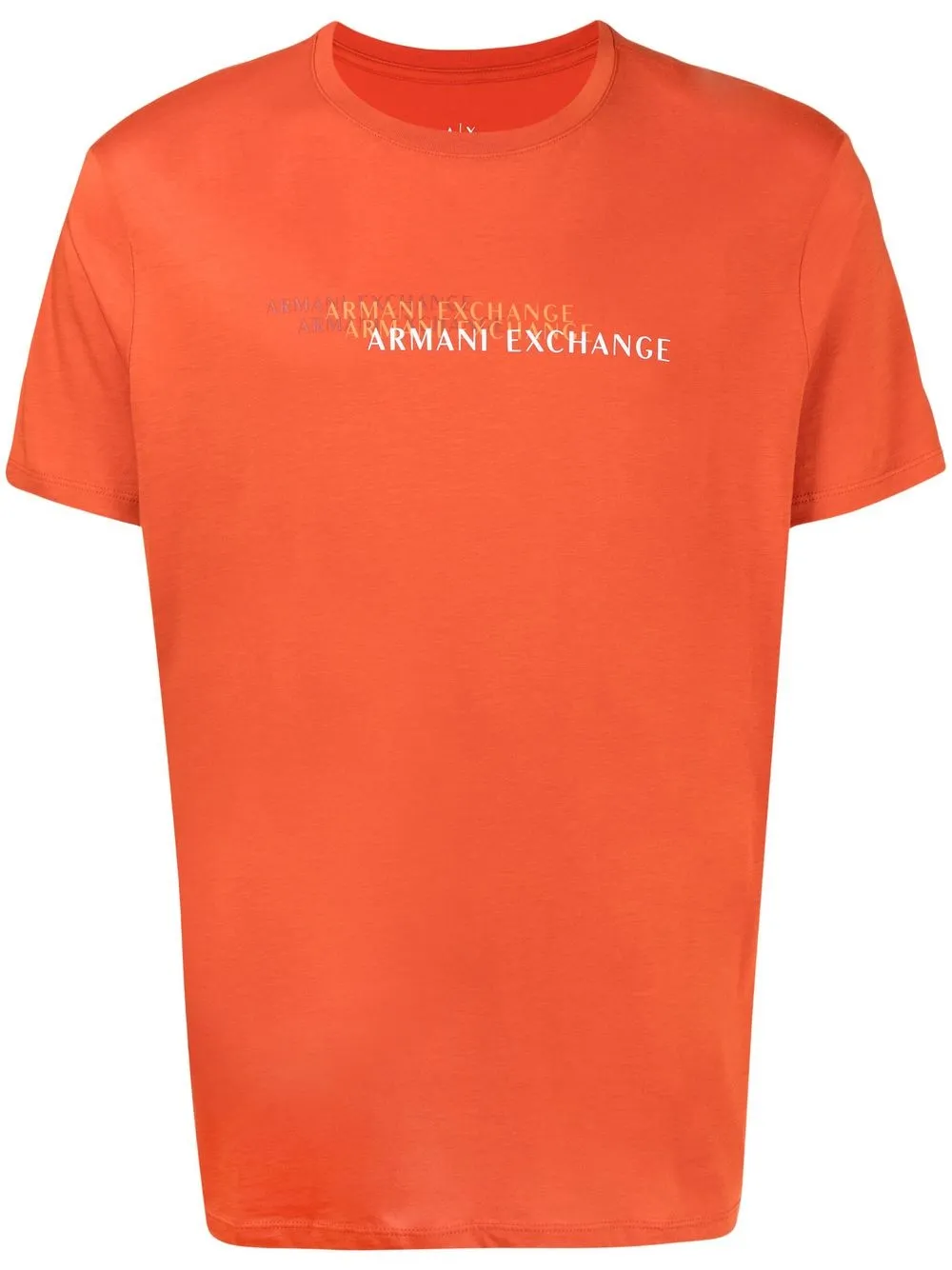 

Armani Exchange logo-print T-shirt - Red