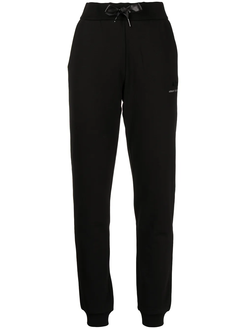 

Armani Exchange pants de tejido fino - Negro