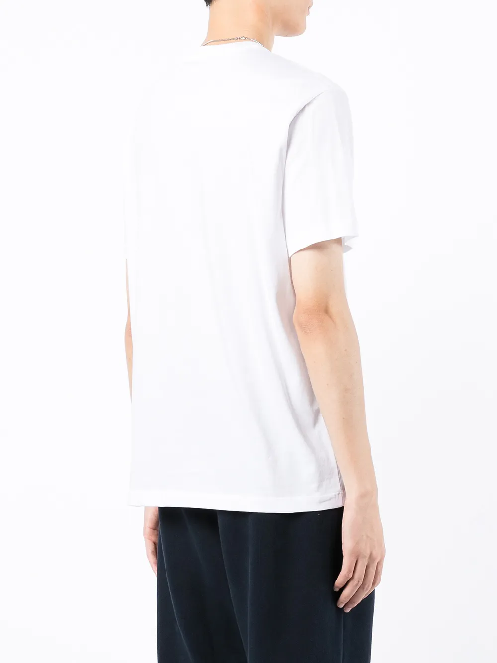 фото Armani exchange футболка с v-образным вырезом и логотипом