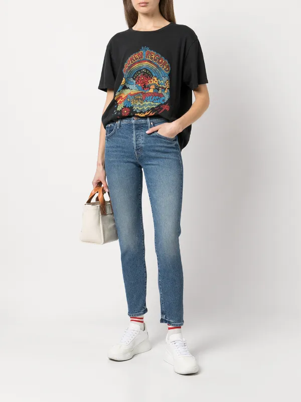 MOTHER The Stinger Flood Skinny Jeans 
