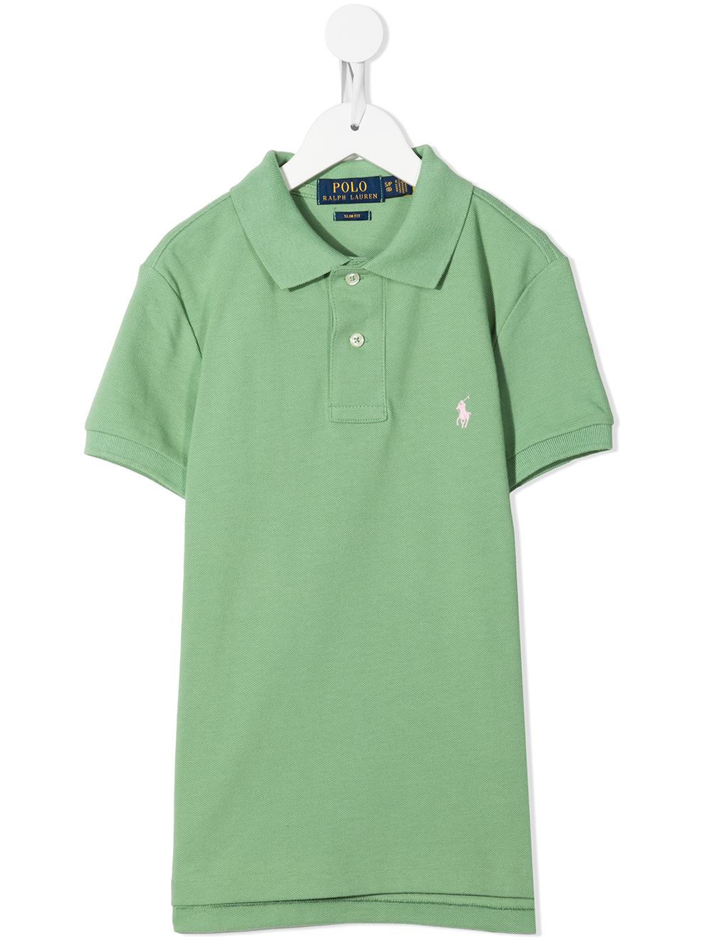 

Ralph Lauren Kids playera tipo polo con logo bordado - Verde