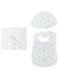 POLO RALPH LAUREN KIDS 2-piece hat and bib sets - White