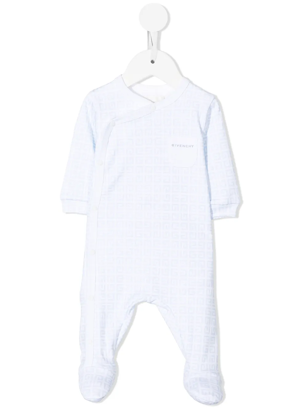 

Givenchy Kids pijama con estampado 4G - Azul