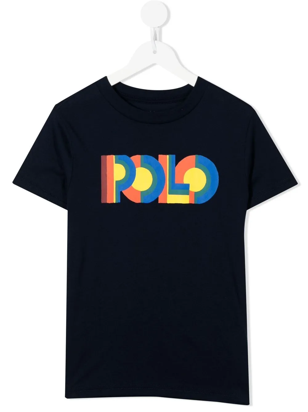 

Ralph Lauren Kids playera manga corta con logo estampado - Azul