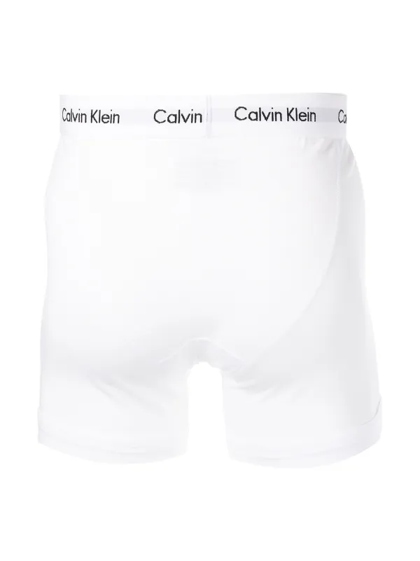 white calvin klein boxers 3 pack