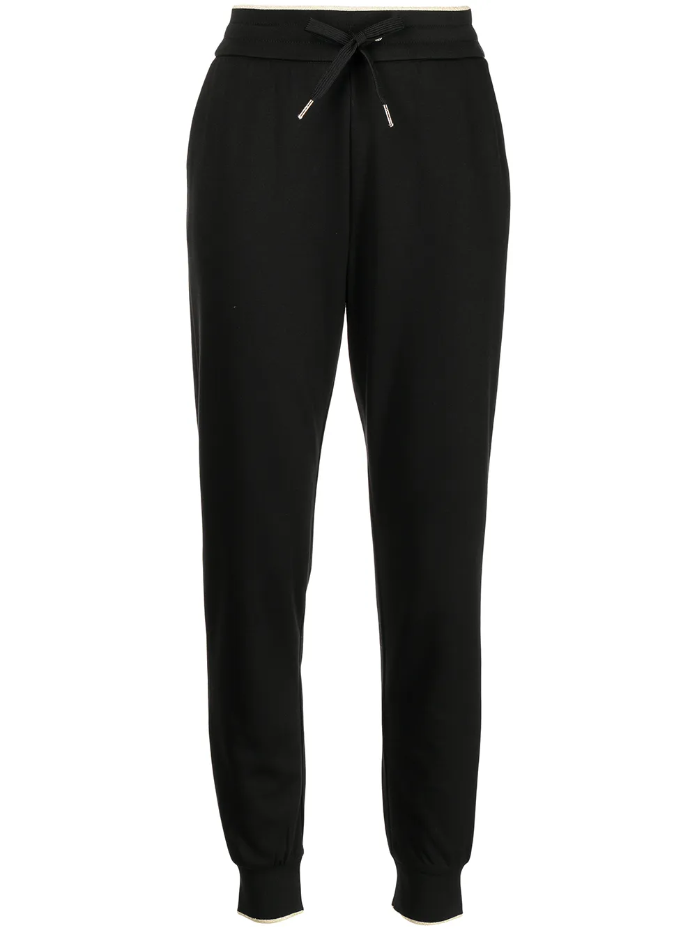 

Armani Exchange joggers ajustados con cordones - Negro