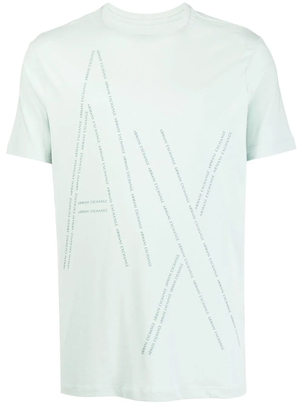 

Armani Exchange logo-print short-sleeve T-shirt - Green
