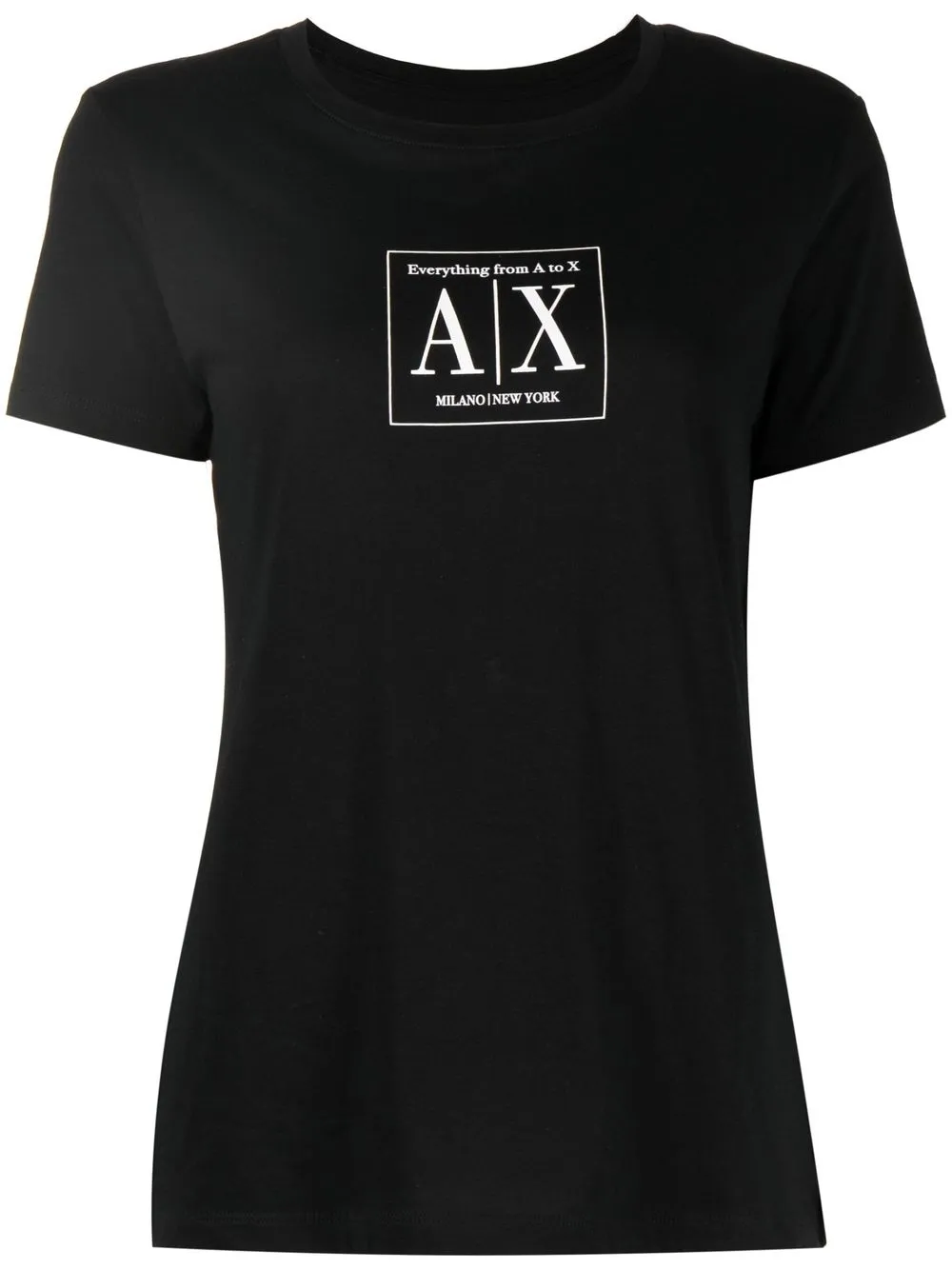 

Armani Exchange logo-print short-sleeve T-shirt - Black