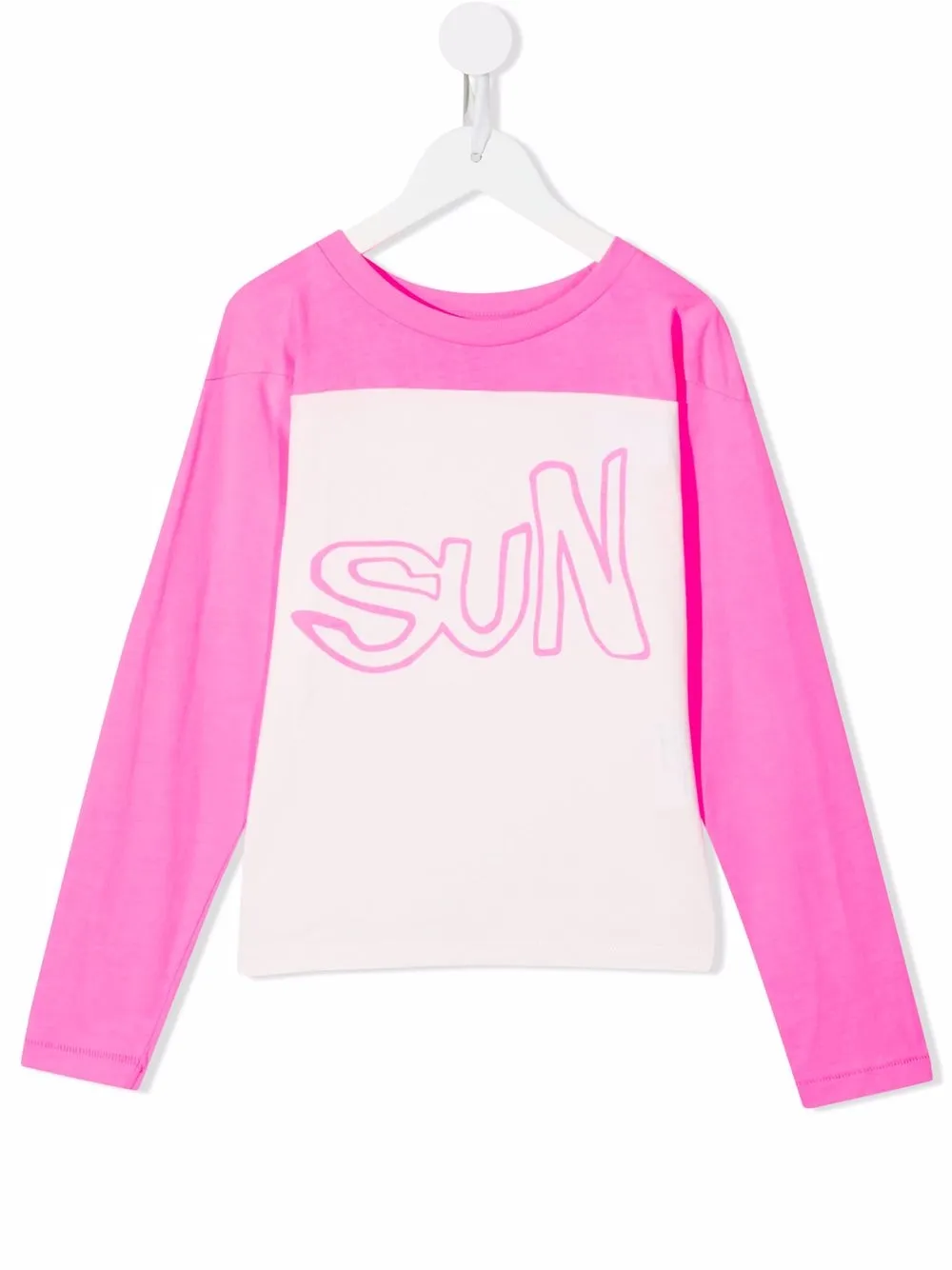 

ERL KIDS Sun-print T-shirt - Pink