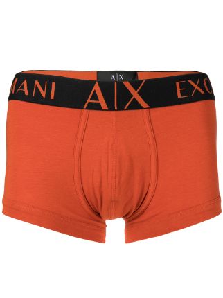 Armani Exchange logo-waistband Boxer Briefs - Farfetch
