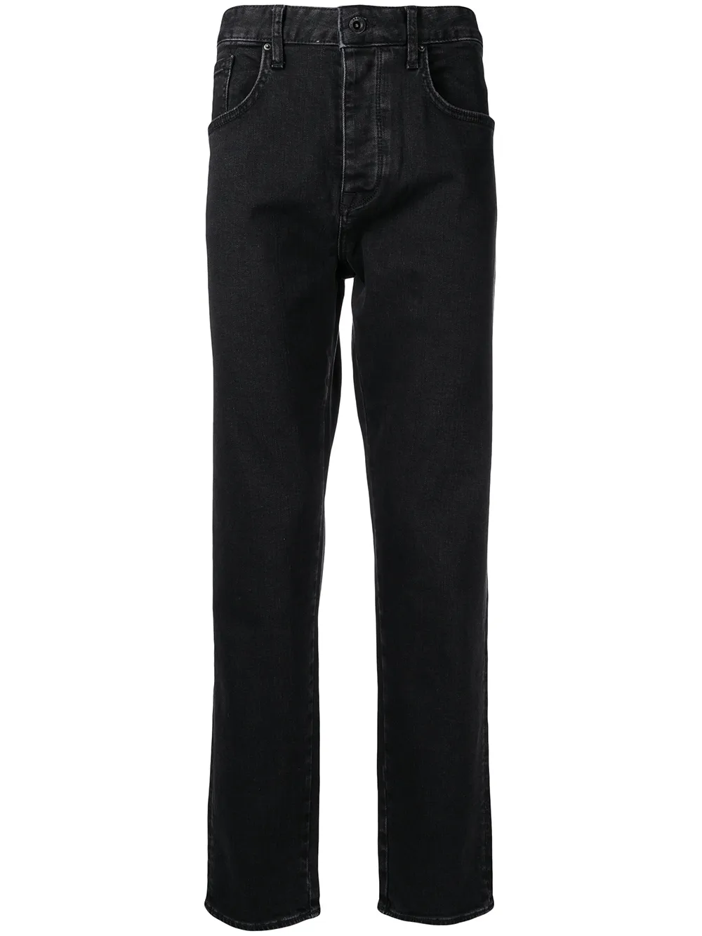 

Armani Exchange straight-leg denim jeans - Black