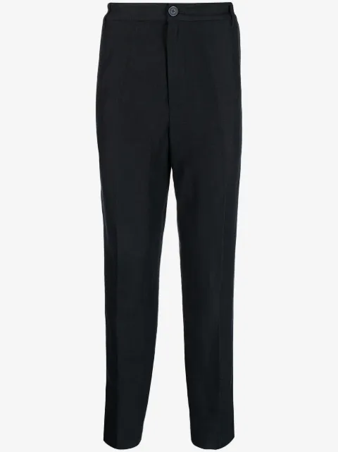 Armani Exchange high-rise tapered trousers