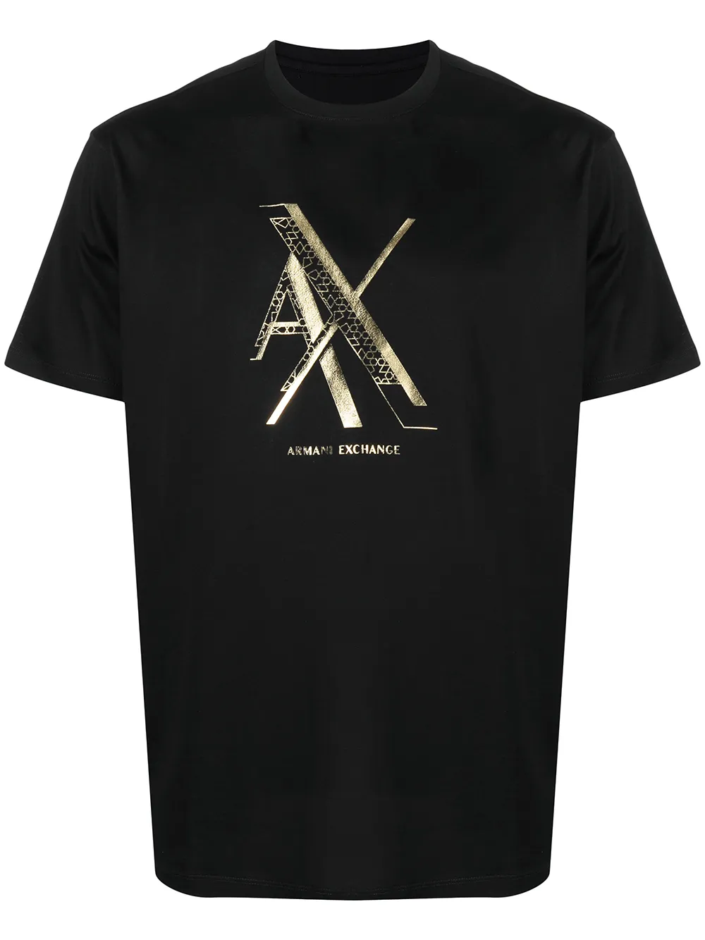 

Armani Exchange logo-print T-shirt - Black