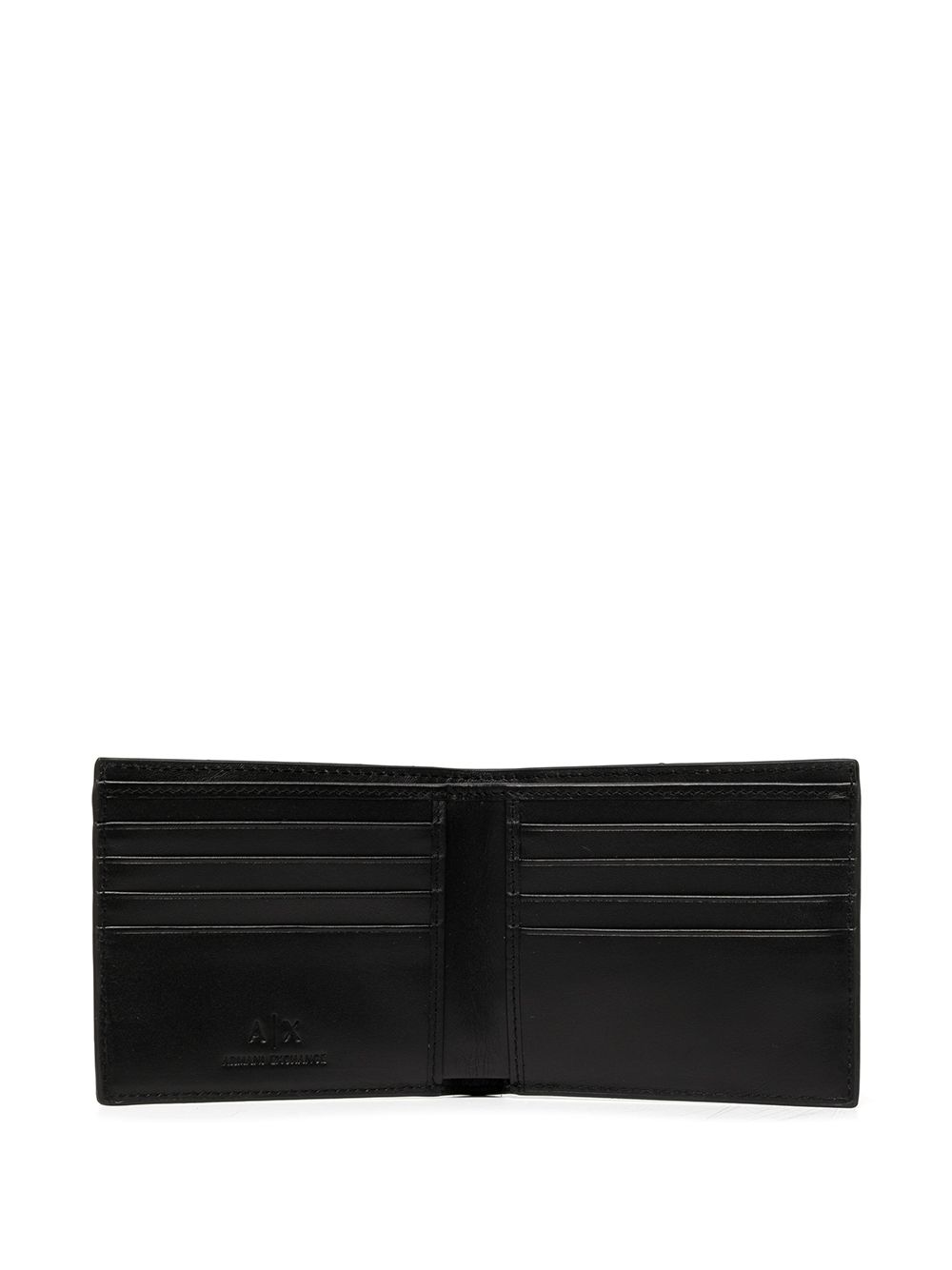 Armani Exchange logo-print bifold wallet Men