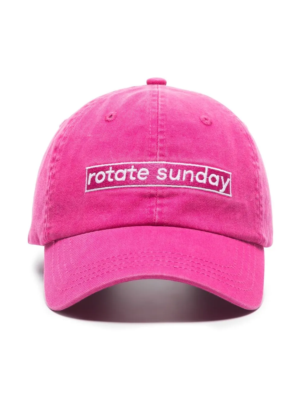 

ROTATE gorra con logo bordado - Rosado