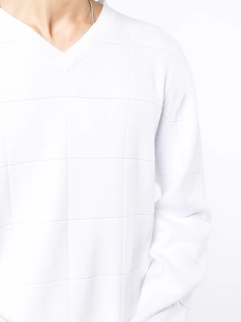 Armani Exchange Vneck Cotton Sweatshirt Farfetch