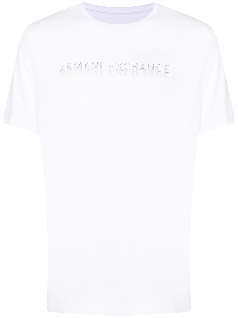 

Armani Exchange logo-print T-shirt - White