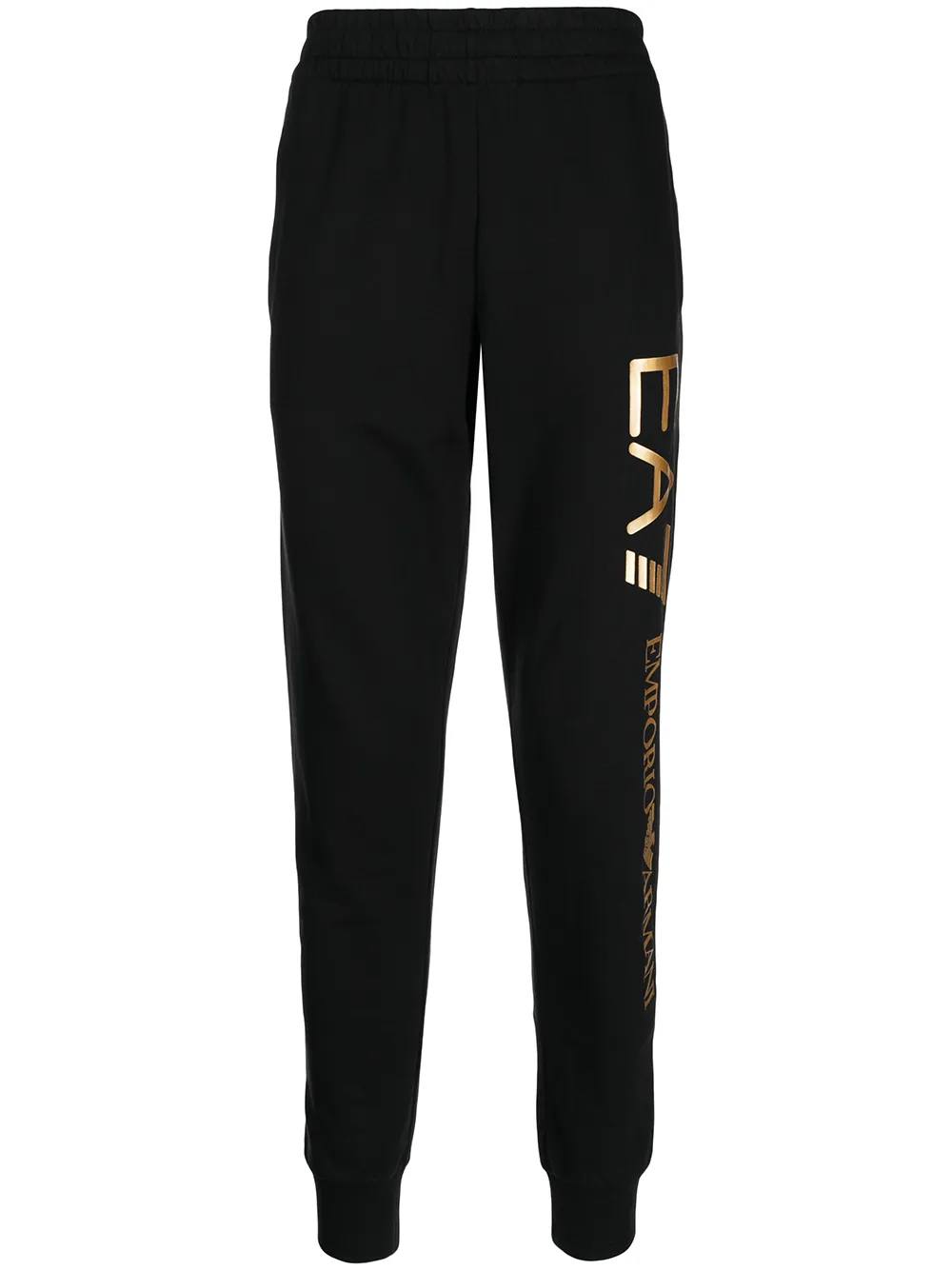 

Ea7 Emporio Armani pants con logo estampado - Negro