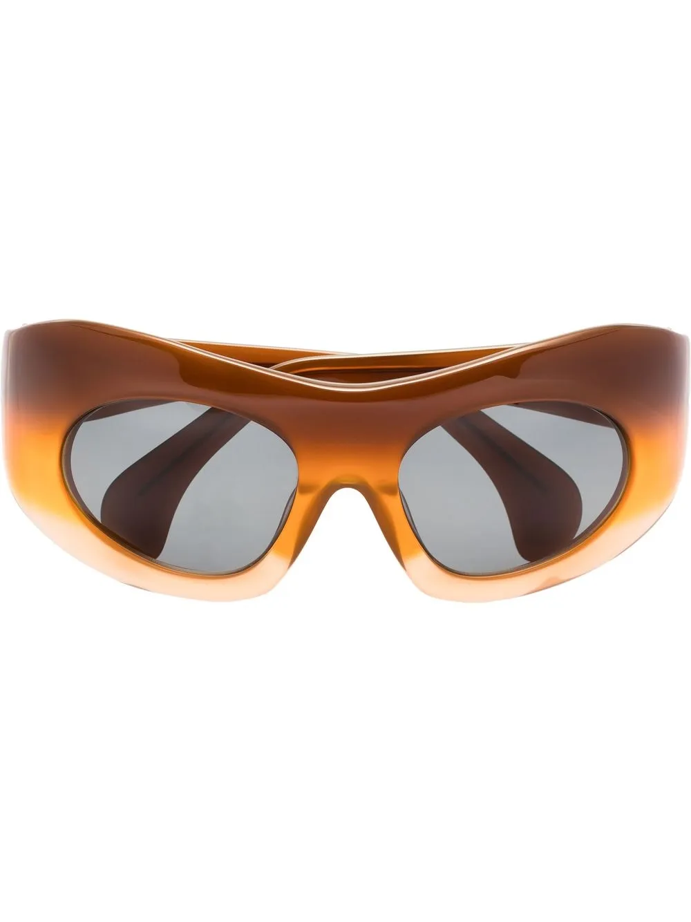 

Port Tanger Ruh mask-frame sunglasses - Brown