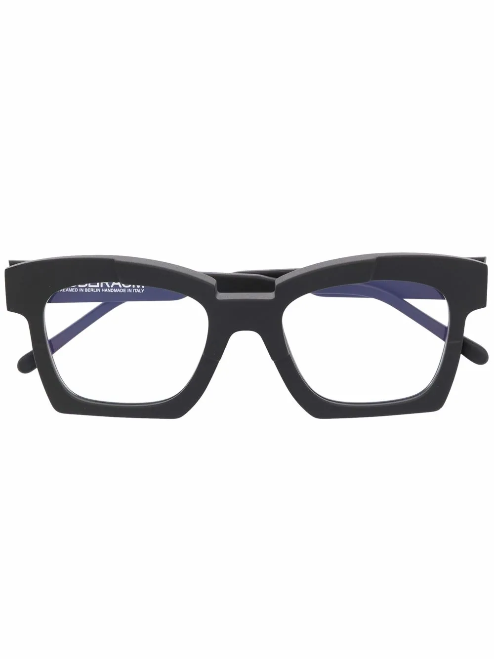 

Kuboraum lentes con armazón cuadrada - Negro