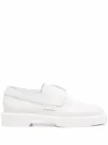 Le Silla tonal leather loafers - White