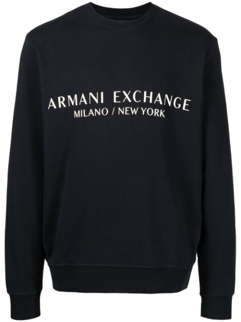 Armani Exchange Sweater met logoprint