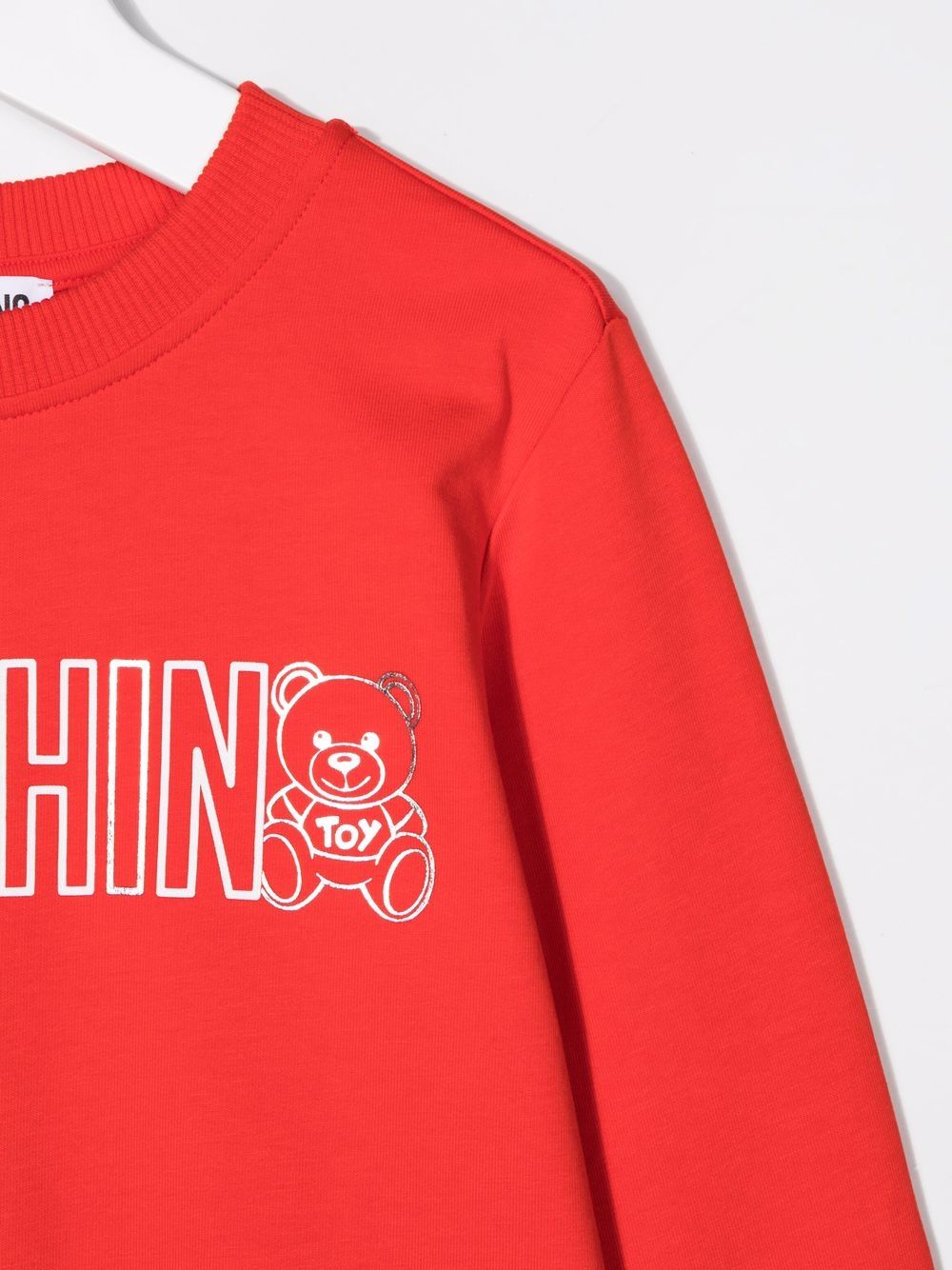 фото Moschino kids толстовка с логотипом