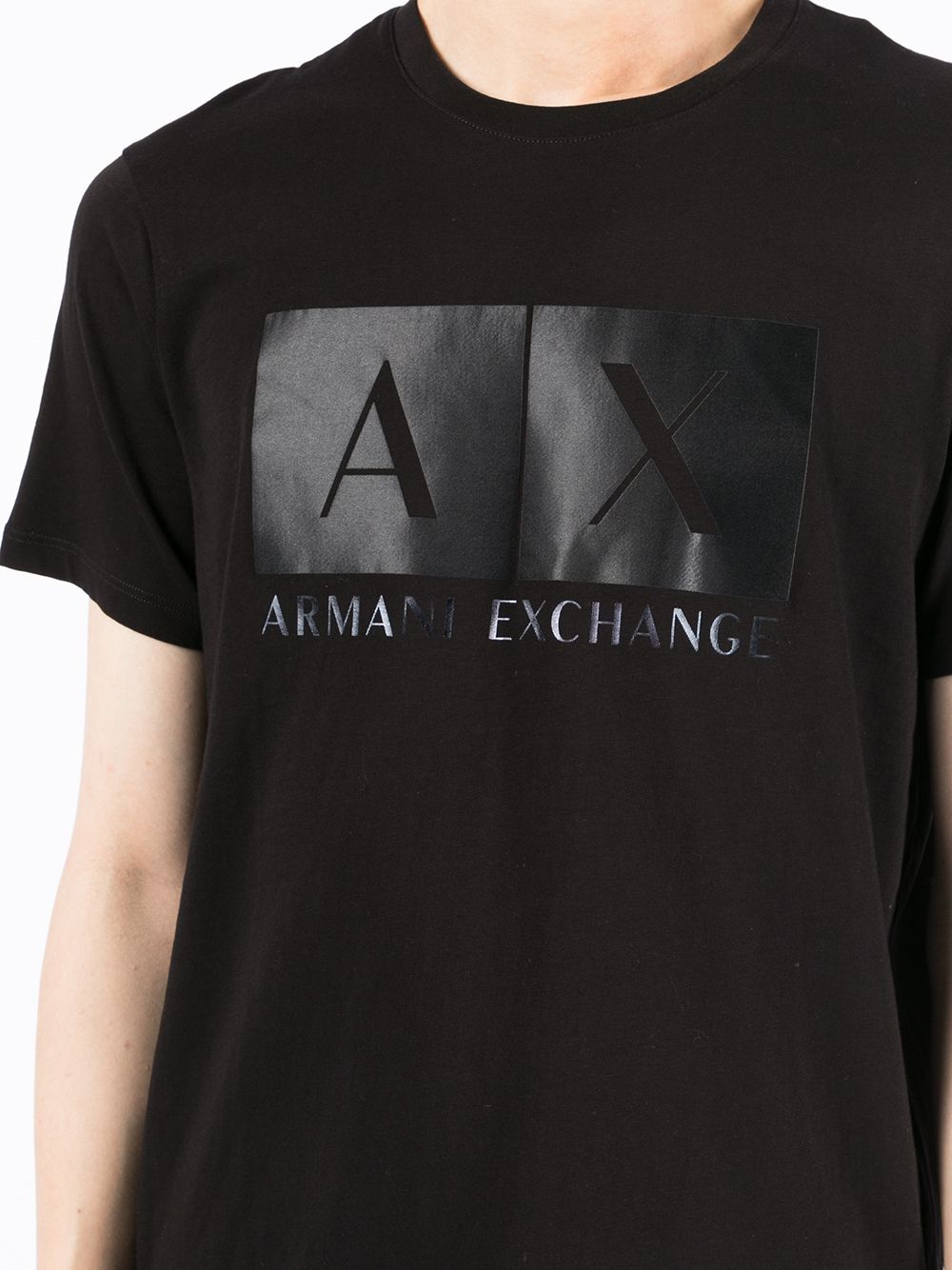 фото Armani exchange футболка с логотипом