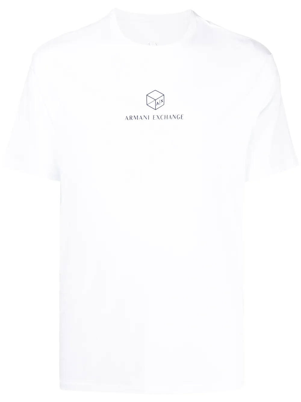 

Armani Exchange playera con logo estampado - Blanco