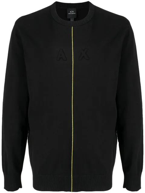 armani exchange knitted jumper