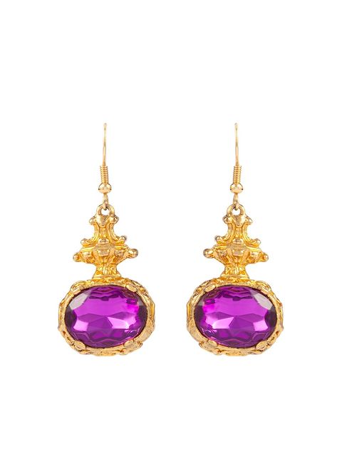 Susan Caplan Vintage 1980s Renaissance-inspired dangle earrings