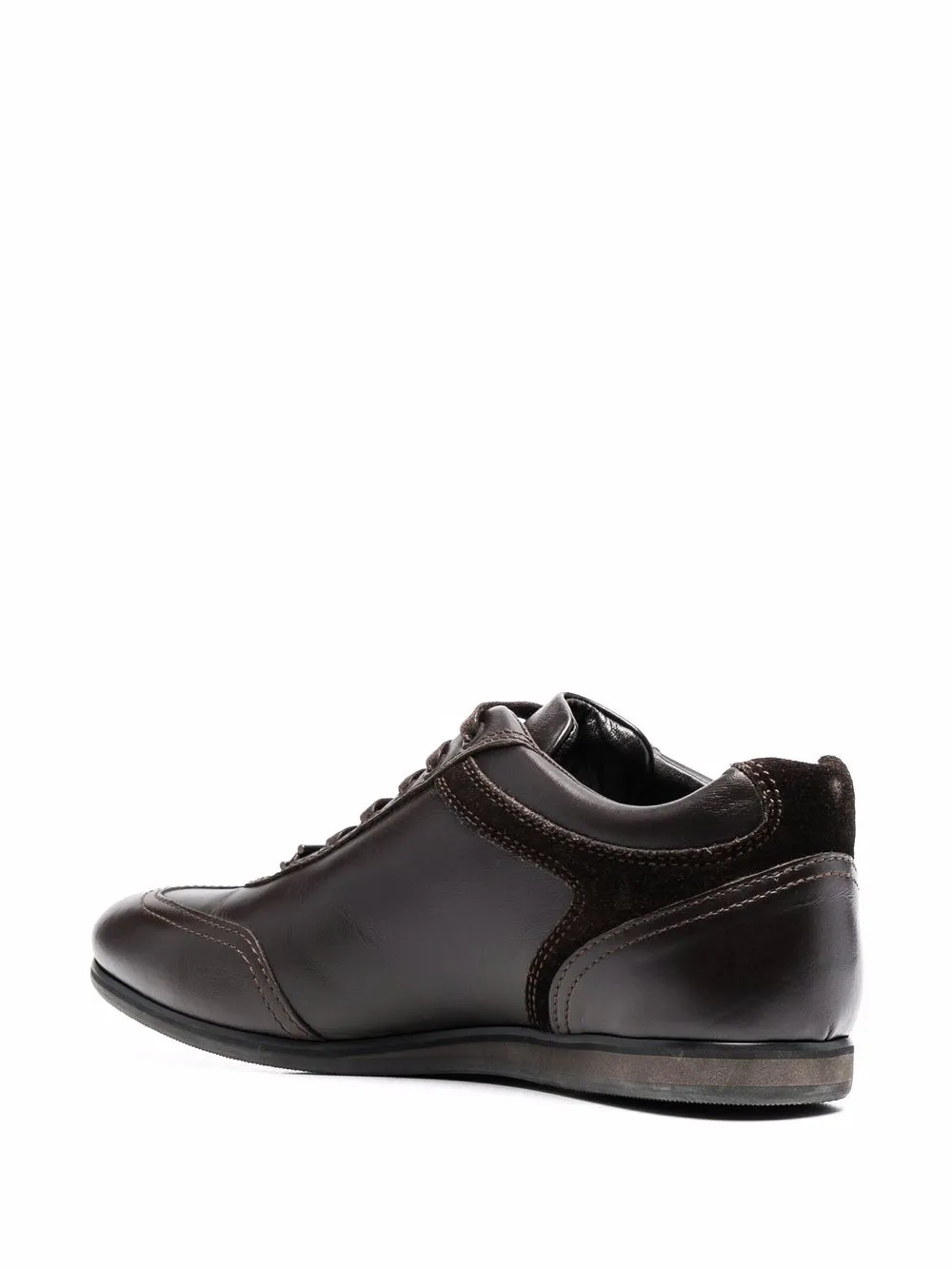 фото Corneliani кроссовки с нашивкой-логотипом
