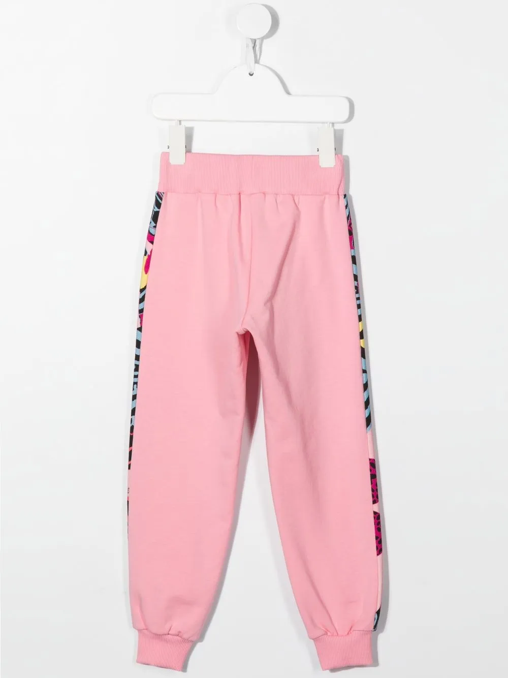 Roberto Cavalli Junior Joggingbroek met vlinder applicatie - Roze