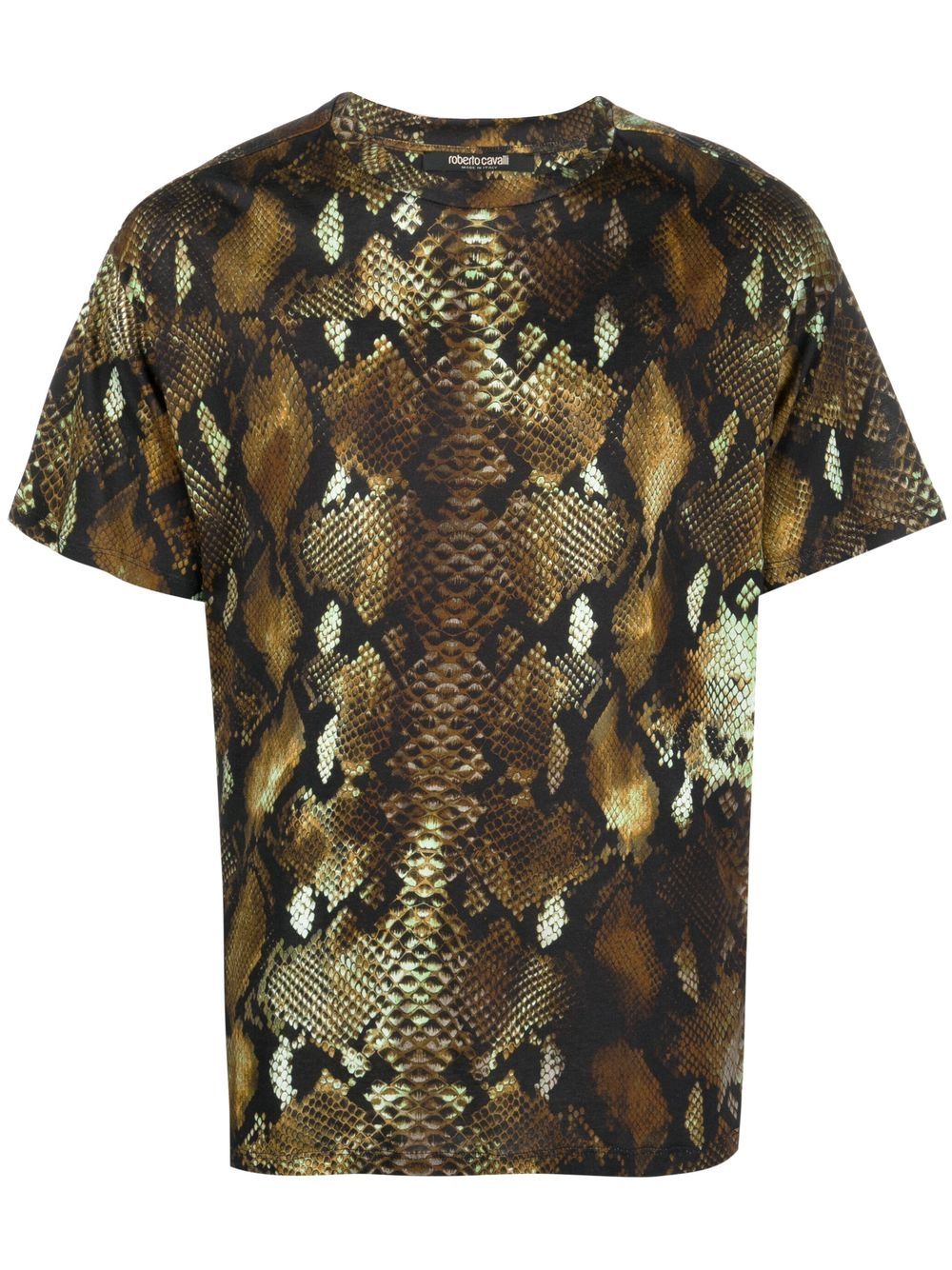 

Roberto Cavalli playera con estampado de piel de serpiente - Neutro