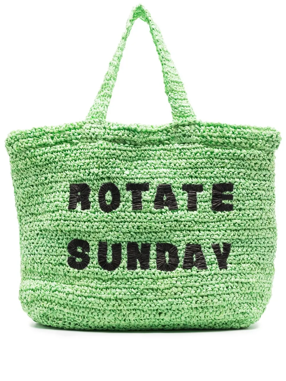 

ROTATE tote Neeti con logo bordado - Verde