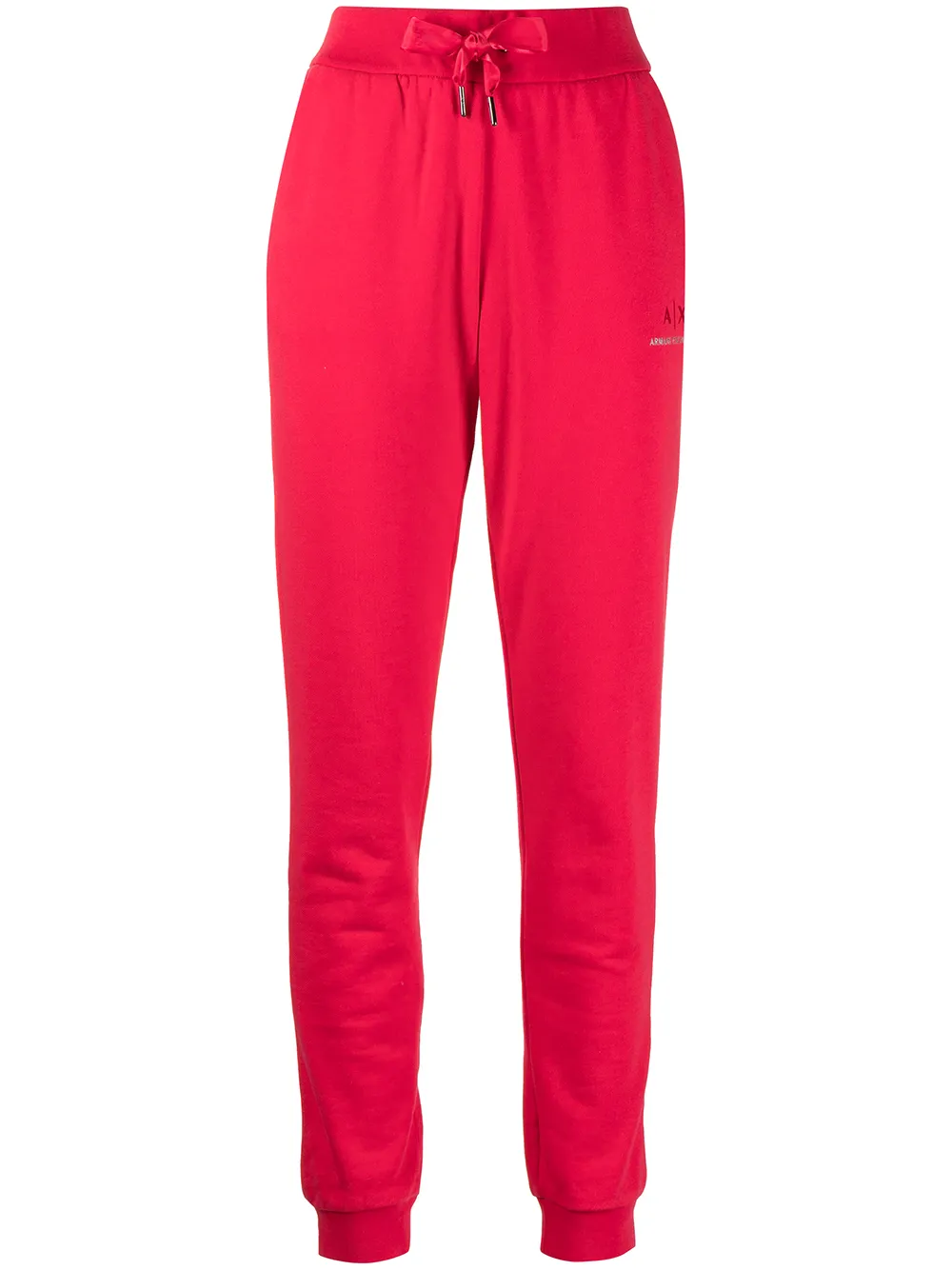 

Armani Exchange pants con logo estampado - Rojo