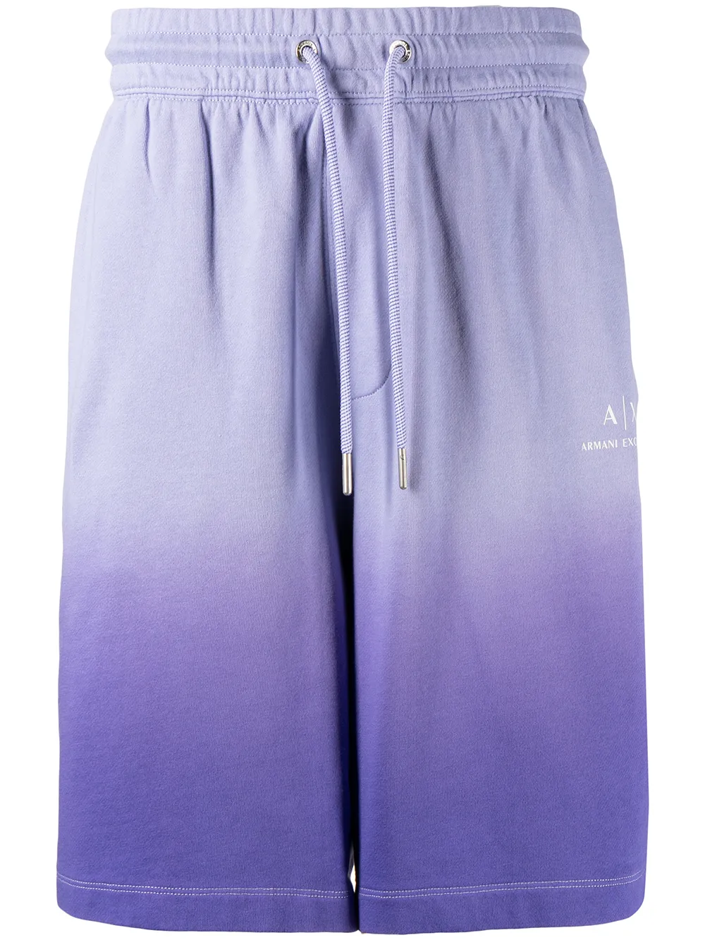 

Armani Exchange bermudas con cordones - Morado