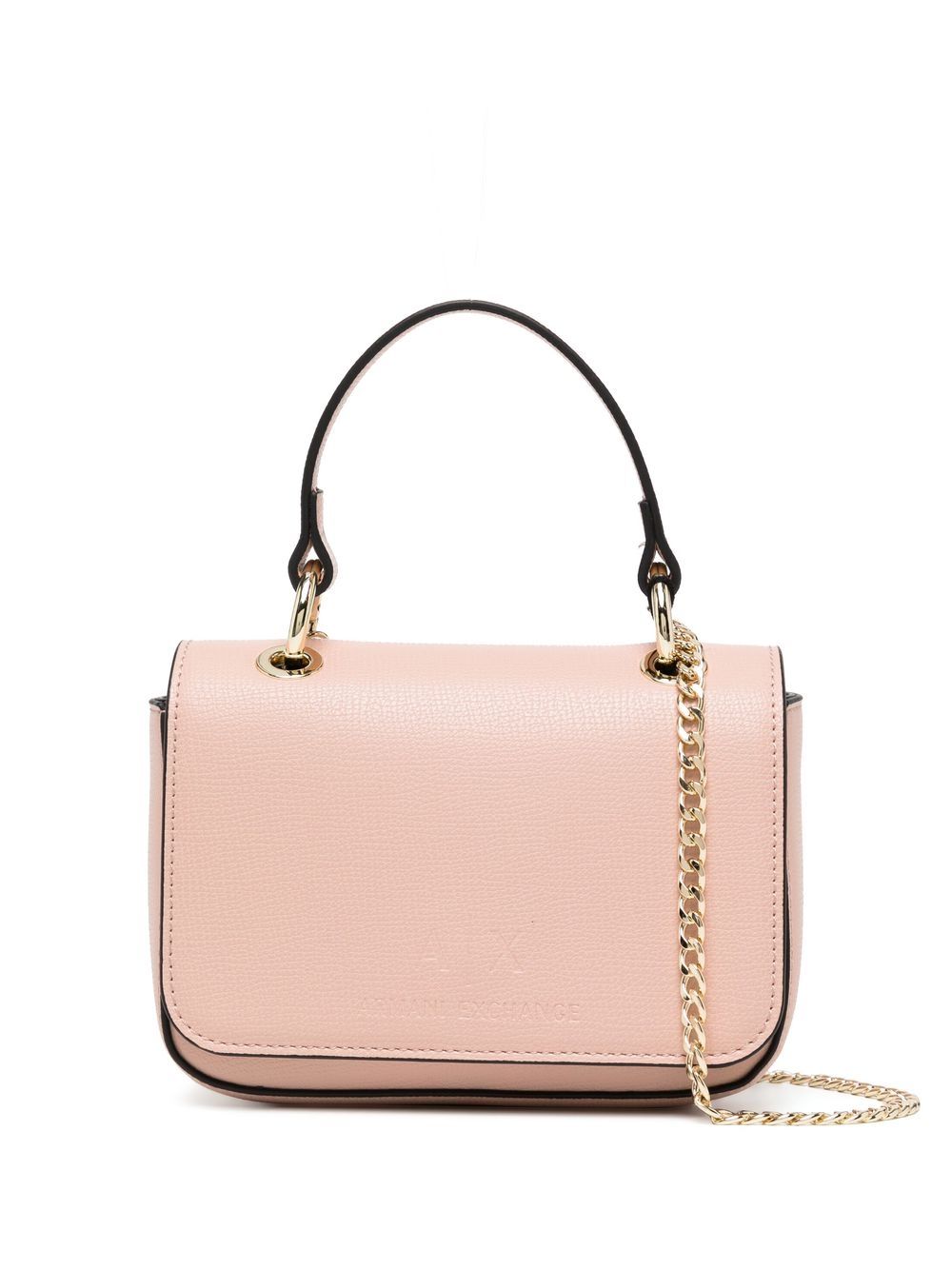 

Armani Exchange chain-link detail crossbody bag - Pink