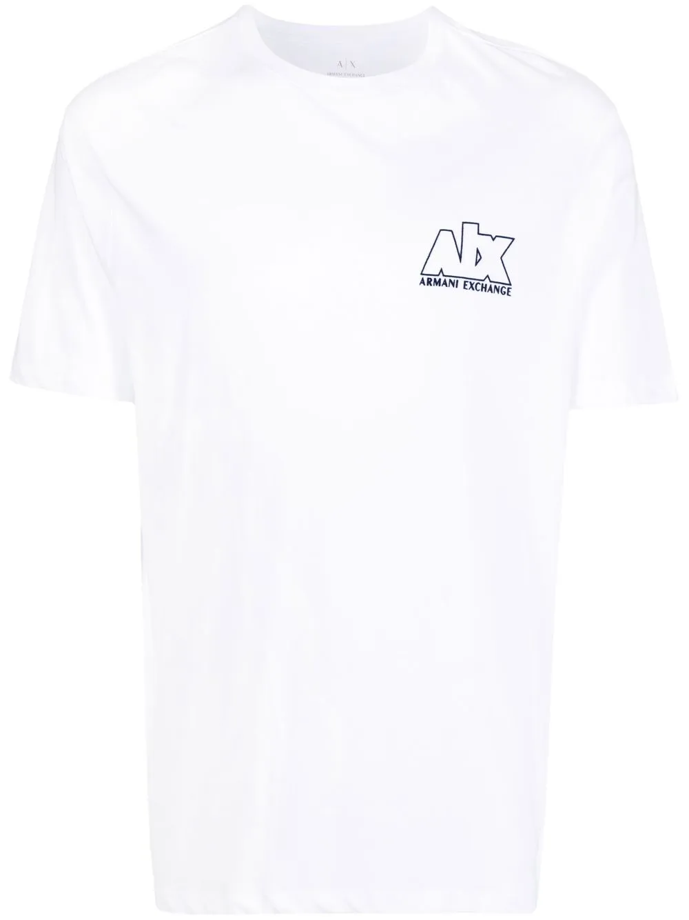 

Armani Exchange playera con logo estampado - Blanco