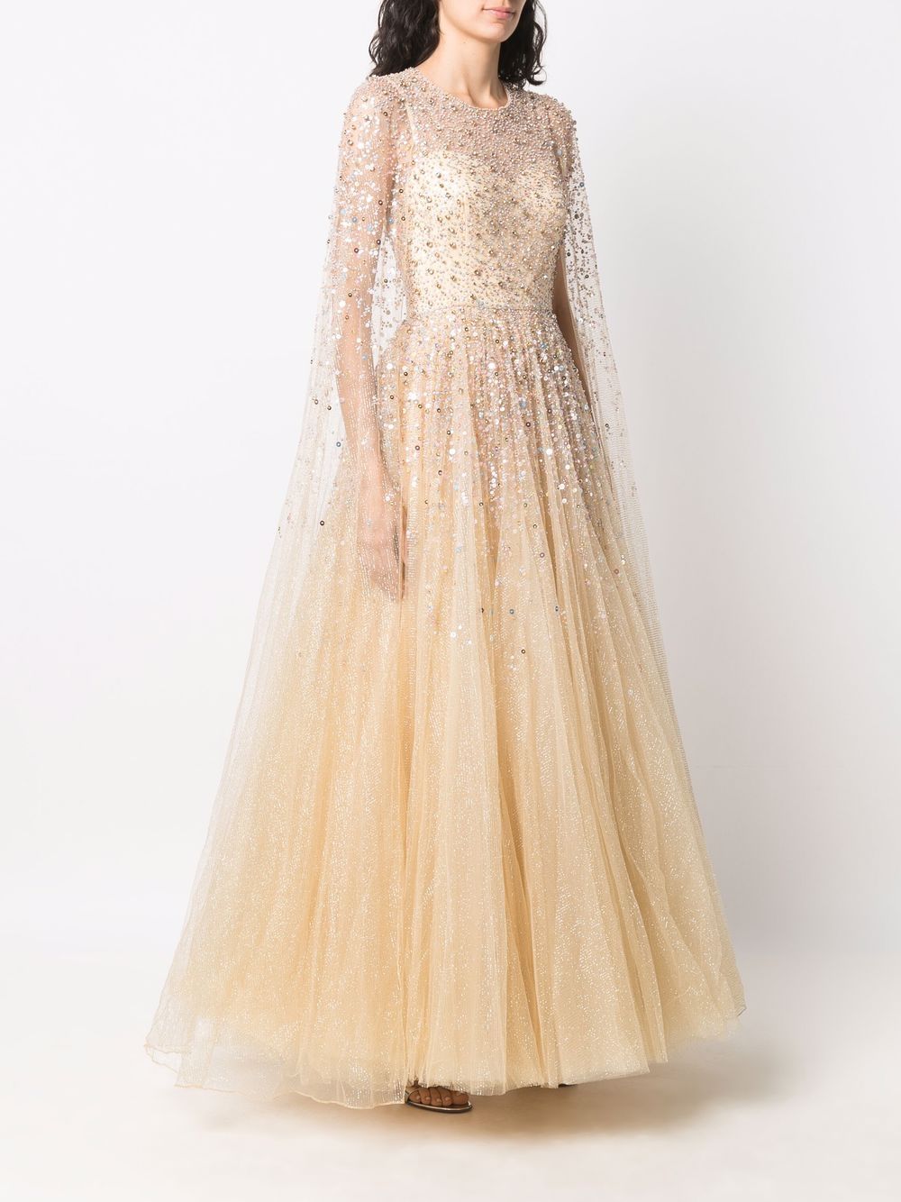 фото Jenny packham crystal-embellished gown