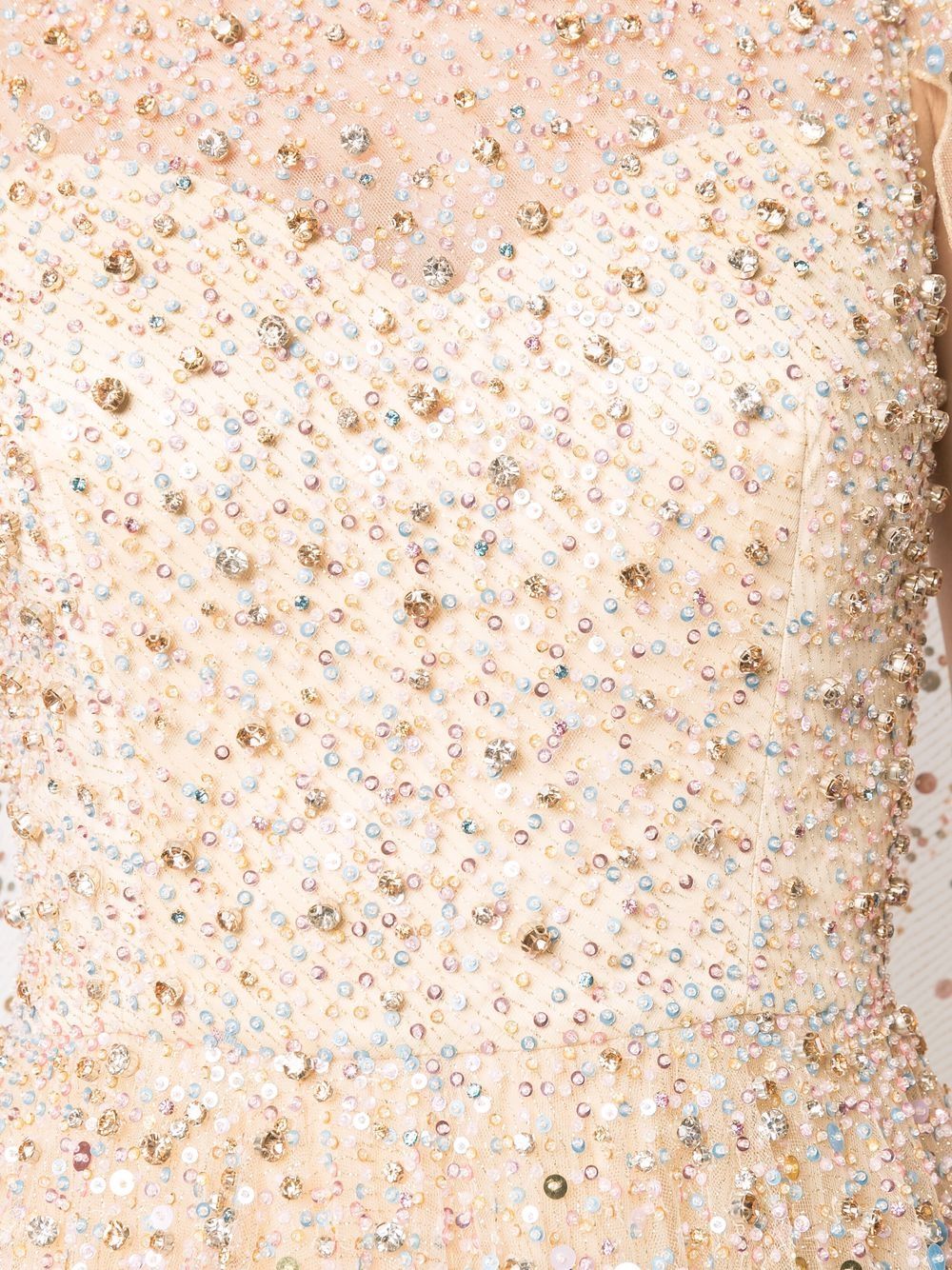 фото Jenny packham crystal-embellished gown