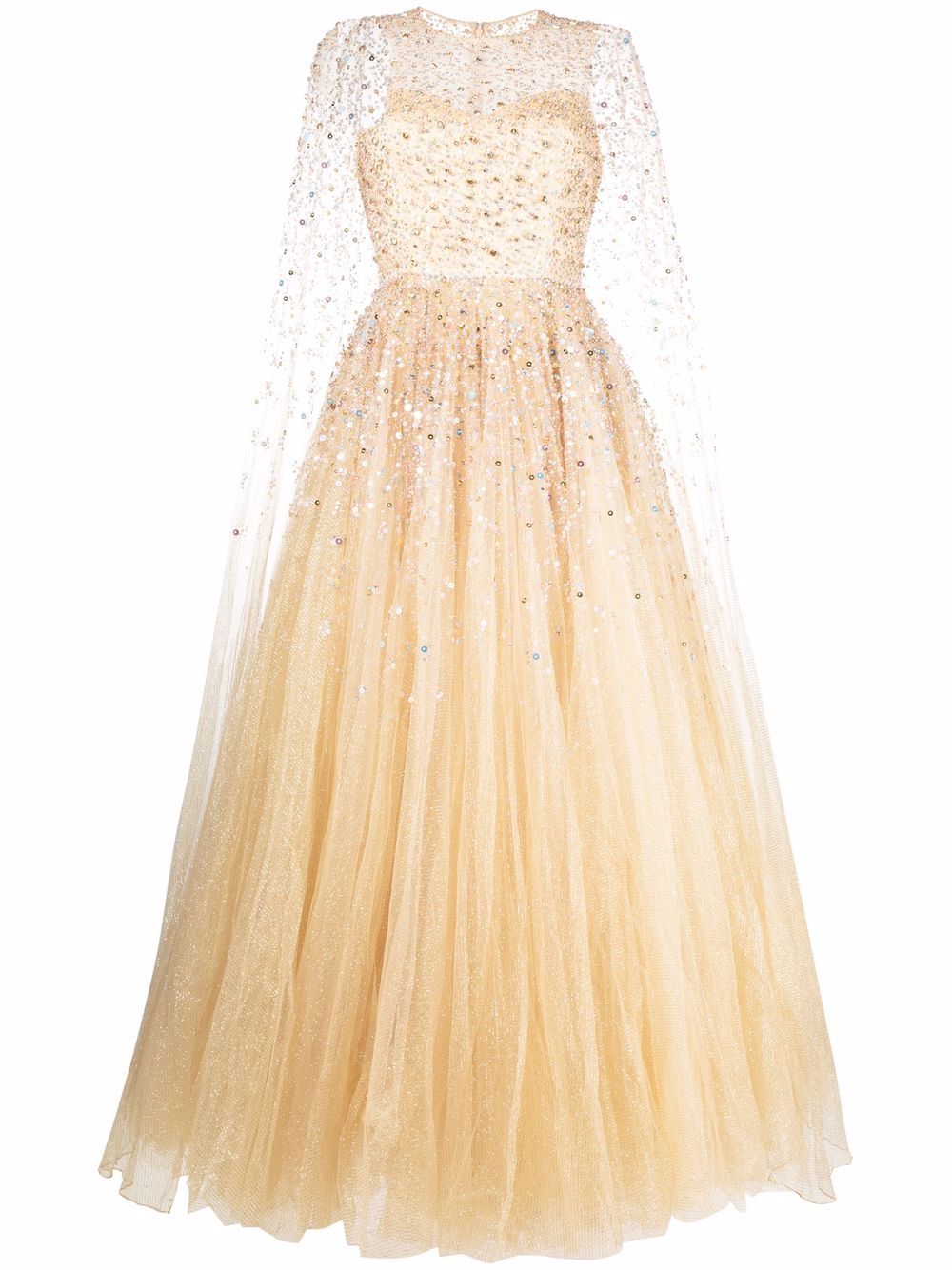 фото Jenny packham crystal-embellished gown