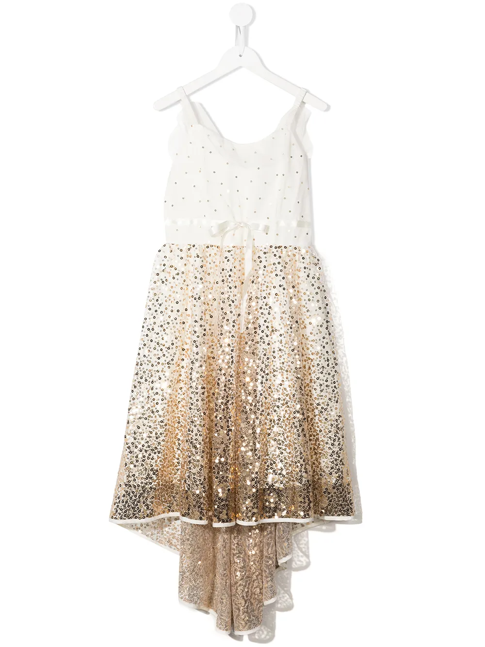 

MARCHESA NOTTE MINI sequin-embellished midi dress - White