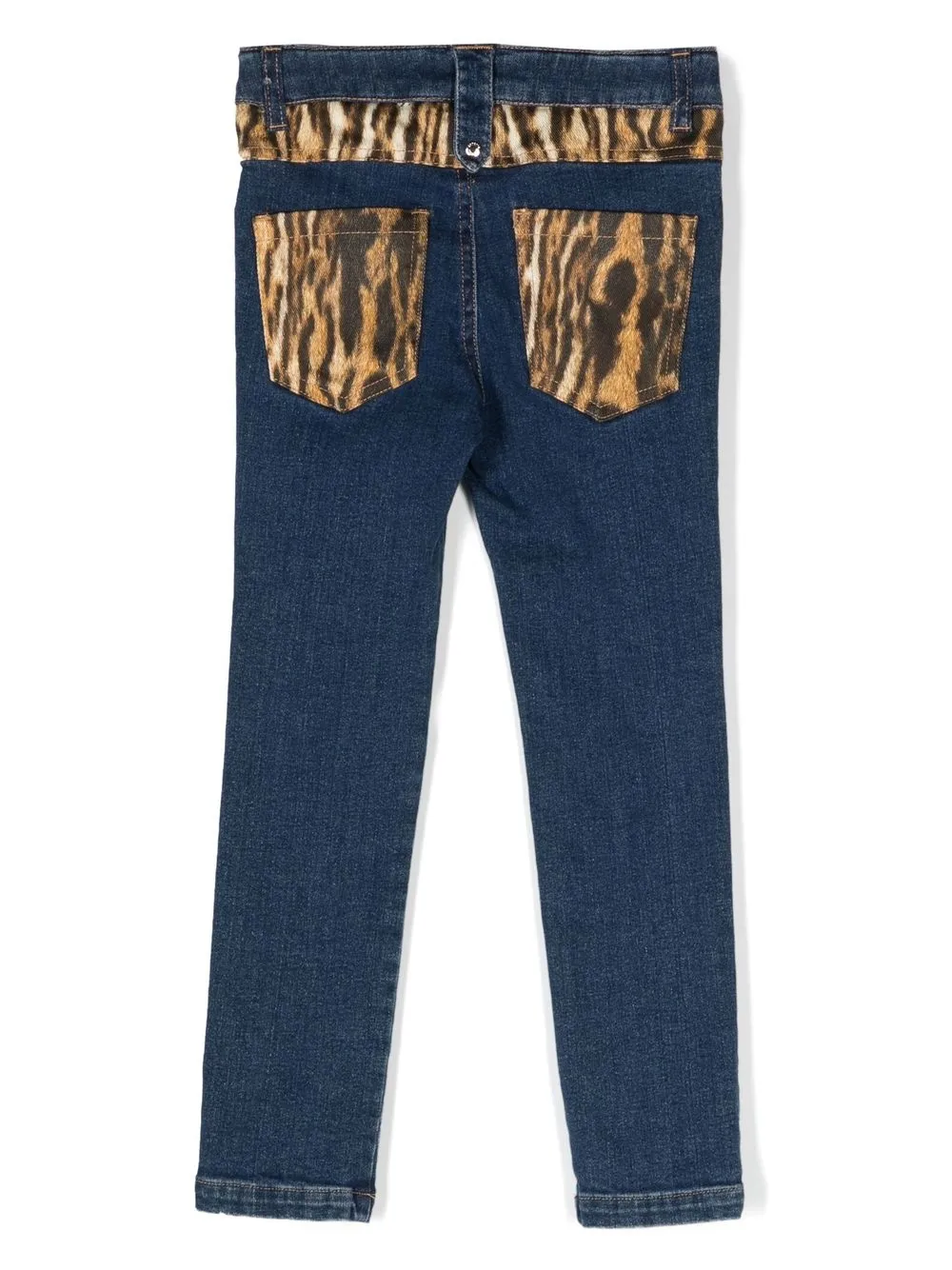 Roberto Cavalli Junior Straight jeans - Blauw