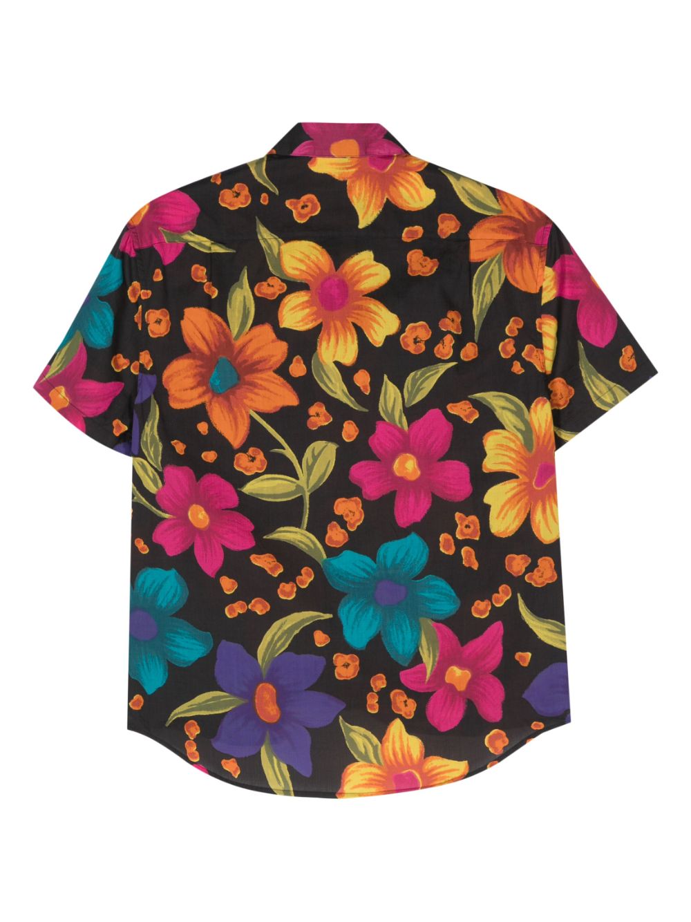 Saint Laurent floral-print shirt - Black