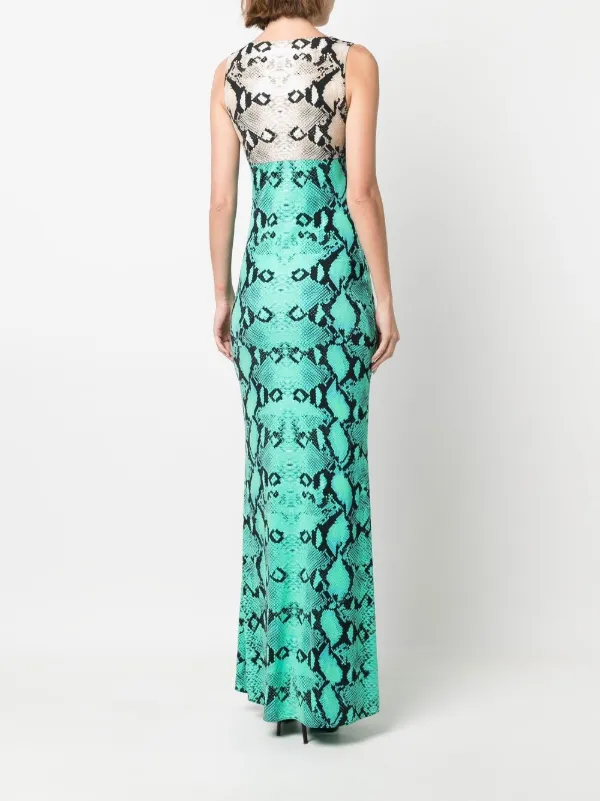 Maxi sale snakeskin dress