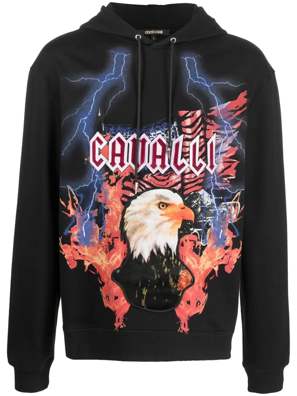 

Roberto Cavalli suéter Cavalli Anarchy - Negro