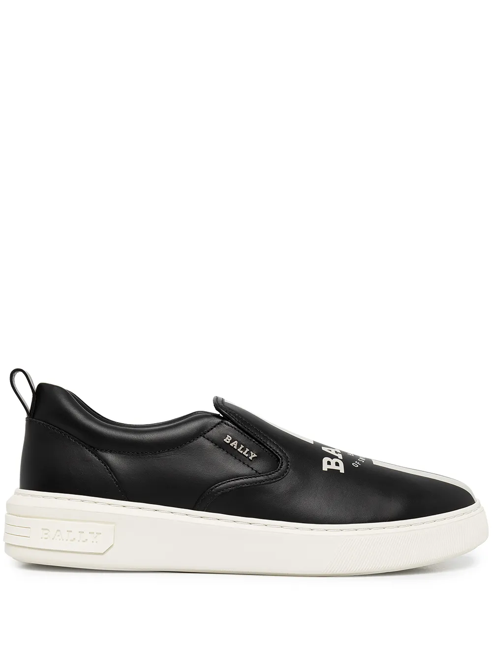 

Bally tenis bajos Mayden - Negro