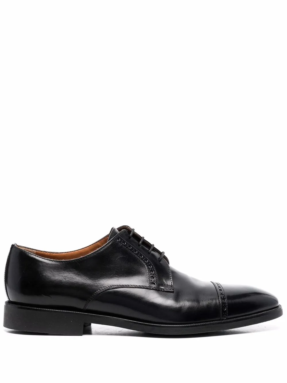 

Corneliani lace-up leather brogues - Black