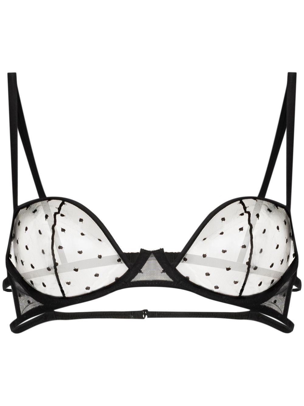 фото Kiki de montparnasse merci embroidered balconette bra